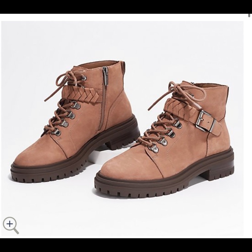 Vince Camuto x Styled Snapshots Lace-Up Boots